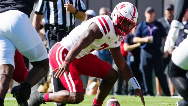 Nebraska Colorado 2023 - Jeff Sims fumbles